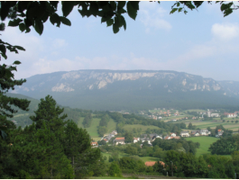 Blick vom Eichberg auf die Hohe Wand
