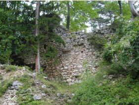 Ruine Schrattenstein aus dem 12. Jhdt.