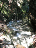 Klammbach im oberen Teil der Dr. Vogelsang-Klamm