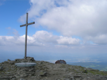 Gipfelkreuz am Zirbitzkogel