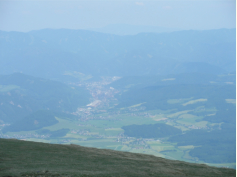 Leoben vom Geck aus gesehen