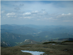 Blick gen' Norden und auf St. gyd vom Gller aus