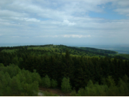 Blick vom Geschriebenstein (Irrotkő) gen' Norden