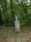 Grabstein im Gnser Wald oberhalb von Kszeg (Gns)