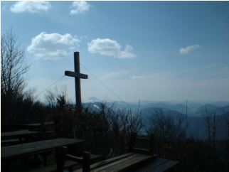 Gipfelkreuz am Hohenstein