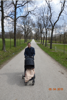 Auf der langen Allee zum Lainzer Tor