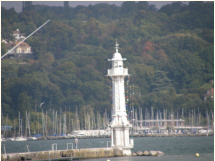 Leuchtturm am Genfer See