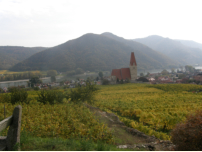 Blick zurck auf Weienkirchen