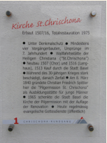 Infotafel zu St. Chrischona