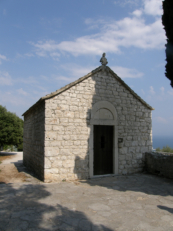 Kirche des Heiligen Nikolaus (Sv. Nikola) am Aufstieg zum Telegrin