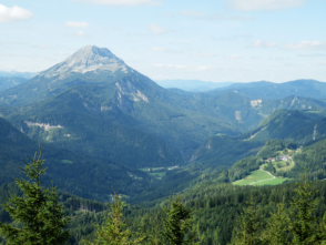 Blick auf den tscher vom Hochstadelberg