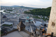 Herrlicher Ausblick von der Feste Hohensalzburg