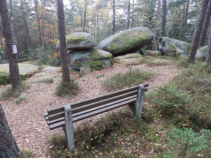 Doppelwackelstein am Kudelring