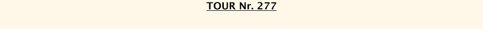 TOUR Nr. 277