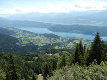 Blick auf den Millsttter See von der Alexanderhtte aus