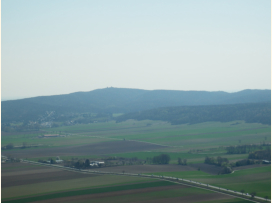 Blick vom Braunsberg zur Knigswarte