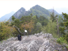 Blick vom Kleinen zum Großen Sonnstein
