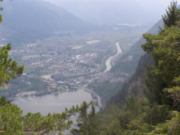 Blick vom Großen Sonnstein auf Ebensee