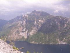 Erlakogel ('Schlafende Griechin') vom Großen Sonnstein aus gesehen