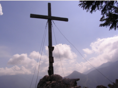 Gipfelkreuz am Großen Sonnstein