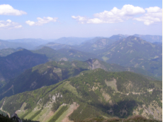 Blick vom Großen Maiereck gen' Norden