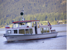 Linienschiff am Hallstätter See