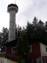 Kobernauerwaldwarte samt Wirt am Steiglberg