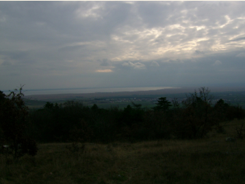 Blick vom Zeilerberg auf den Neusiedler See