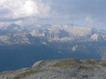 Blick vom Grimming ins Tote Gebirge