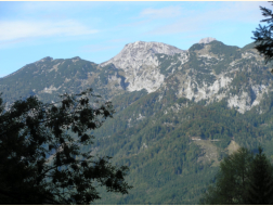 Haller Mauern aufgenommen beim Aufstieg ber den Sparerriegel