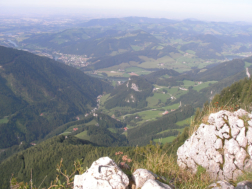 Blick vom Schoberstein ins Ennstal