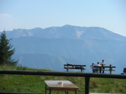 Sengsengebirge vom Schobersteinhaus aus gesehen