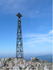 Gipfelstern am Schoberstein