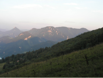 Blick vom Herndleck gen' Sden