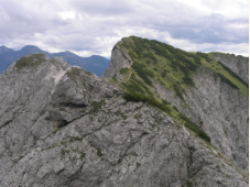 Kreuzkogel vom Riffel aus gesehen